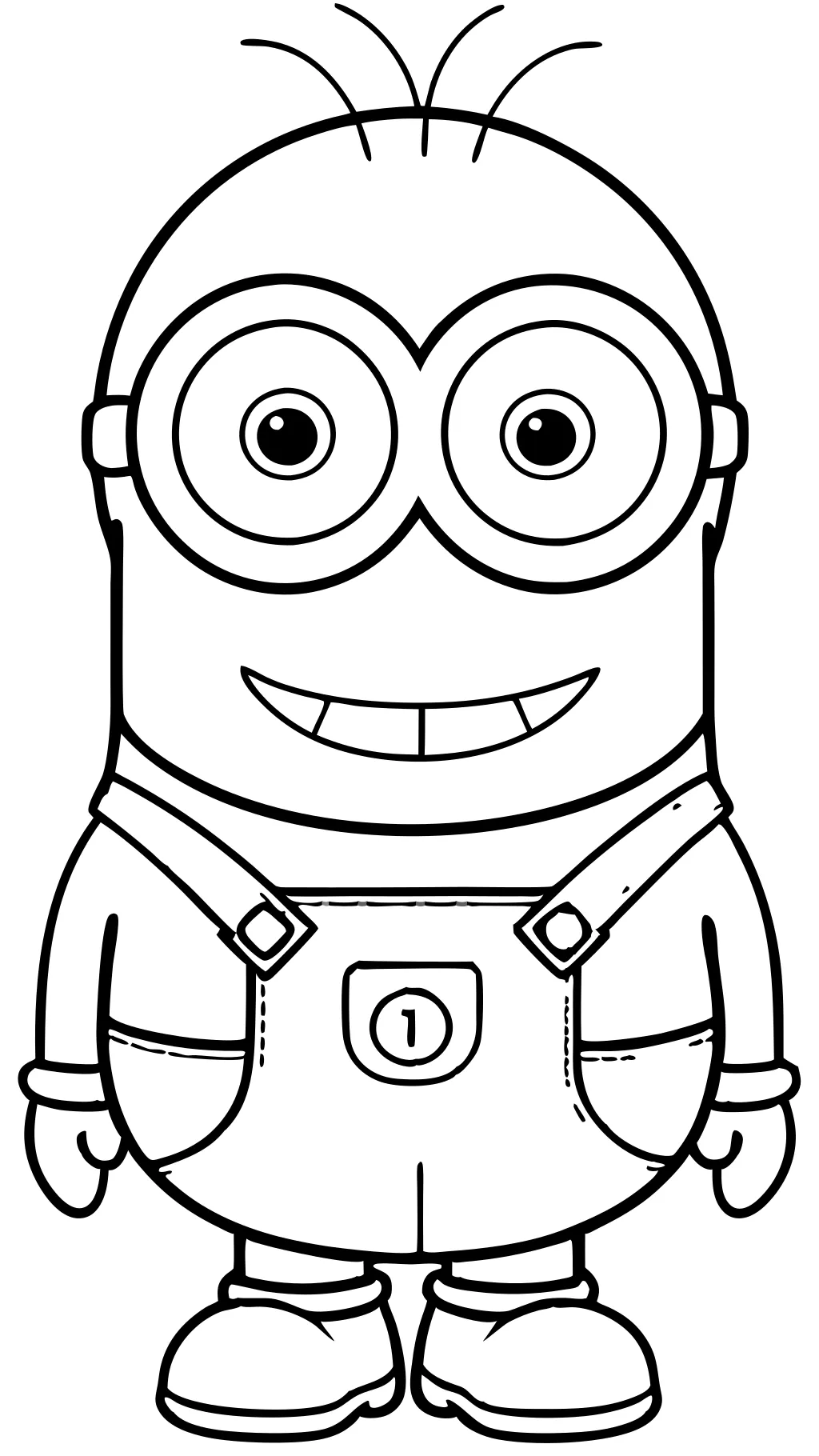 Minion para colorear PDF